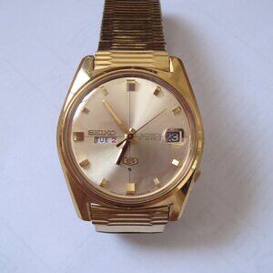 VINTAGE  AUTOMATIC SEIKO 5 ,RUN GREAT